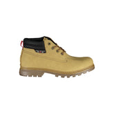 Carrera Beige Lace-Up Boots with Contrast Details -   -  Carrera.